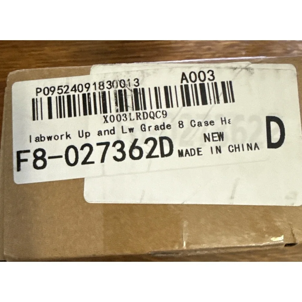 Labwork Rear‎ Control Arm Bolt Kit Grade 8 Hardened for Wrangler TJ 1997-2006